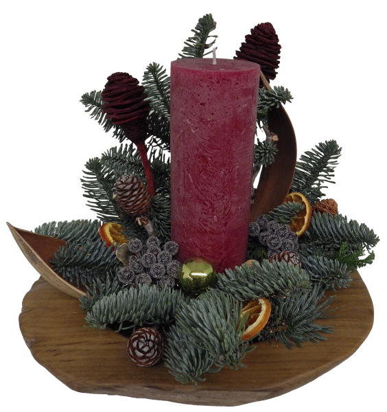 Preview: Schale aus Teakholz Durchmesser 20cm x Höhe 7 cm